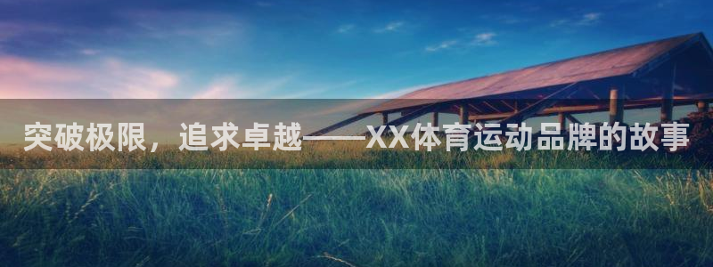 vsport体育官网下载娱乐：突破极限，追求卓越——XX体育
